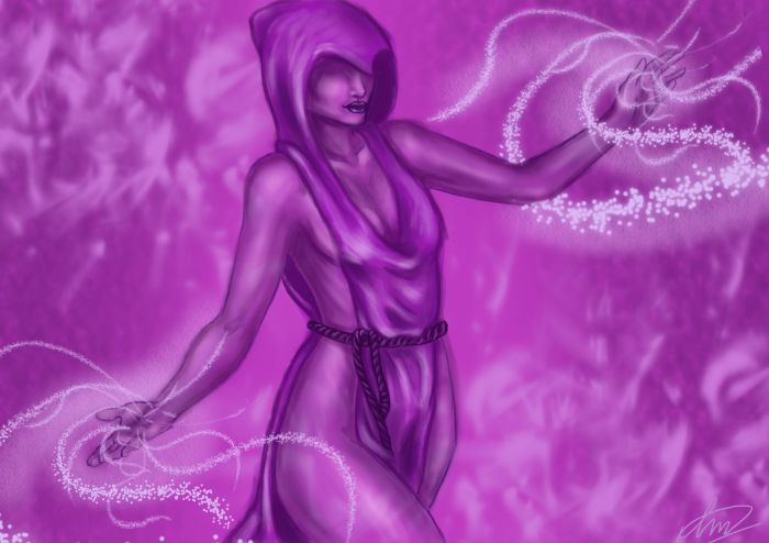 Purple Magic by Annie McCredie